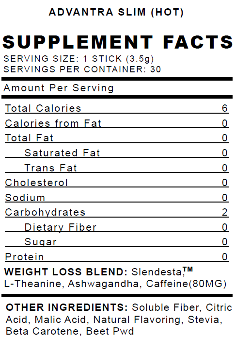 AdvantraSlim Hot